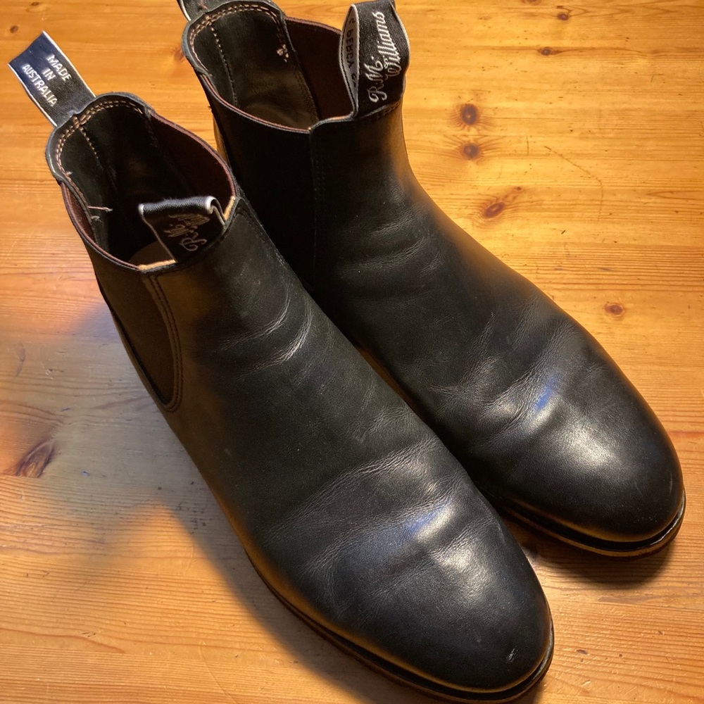 RM Williams Urban Turnout Black RM11/US12